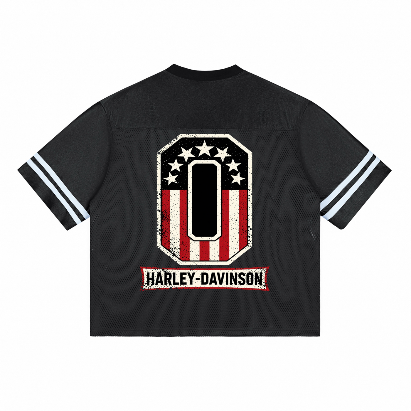 Taped Mesh T-Shirt