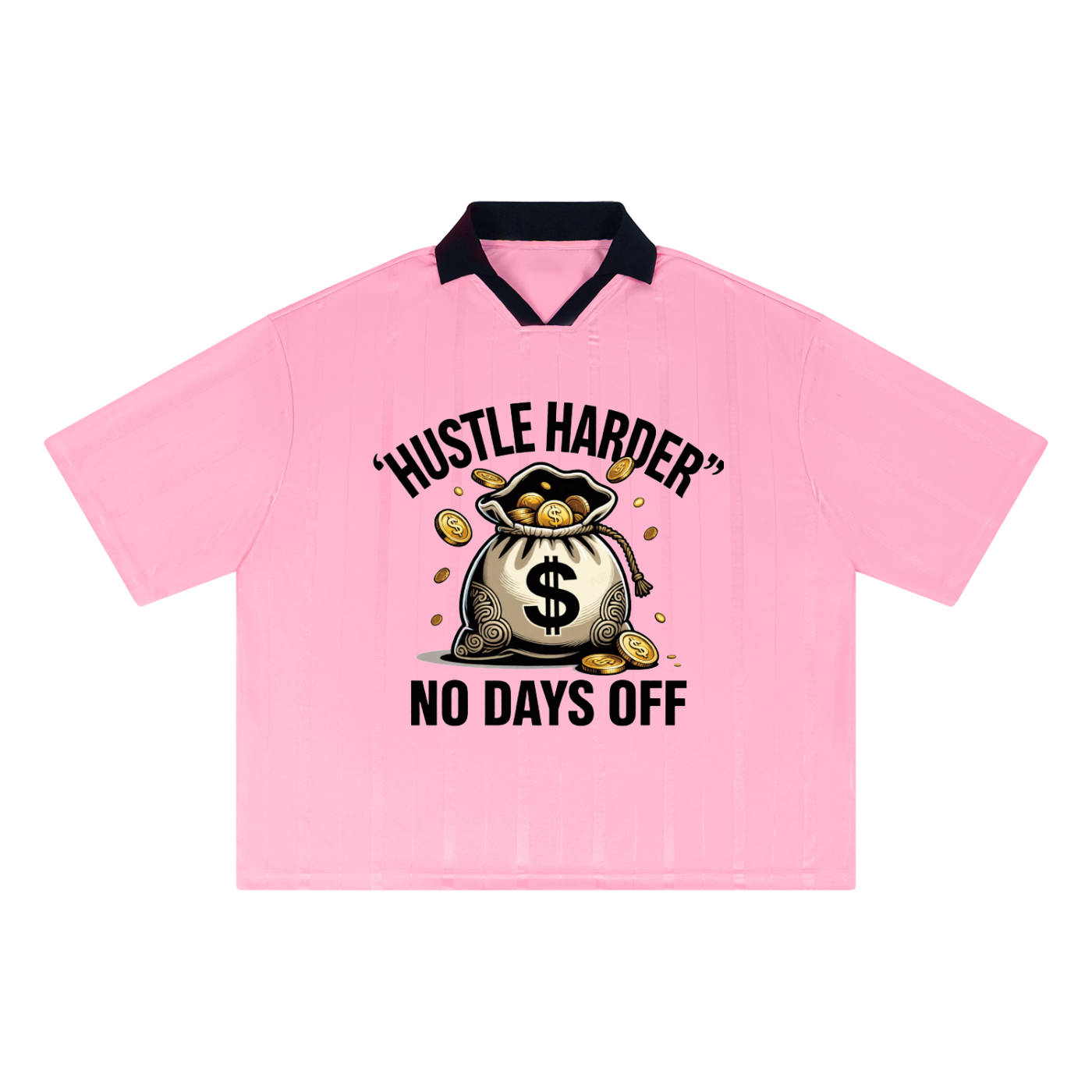 Unisex Striped Boxy Soccer Jersey