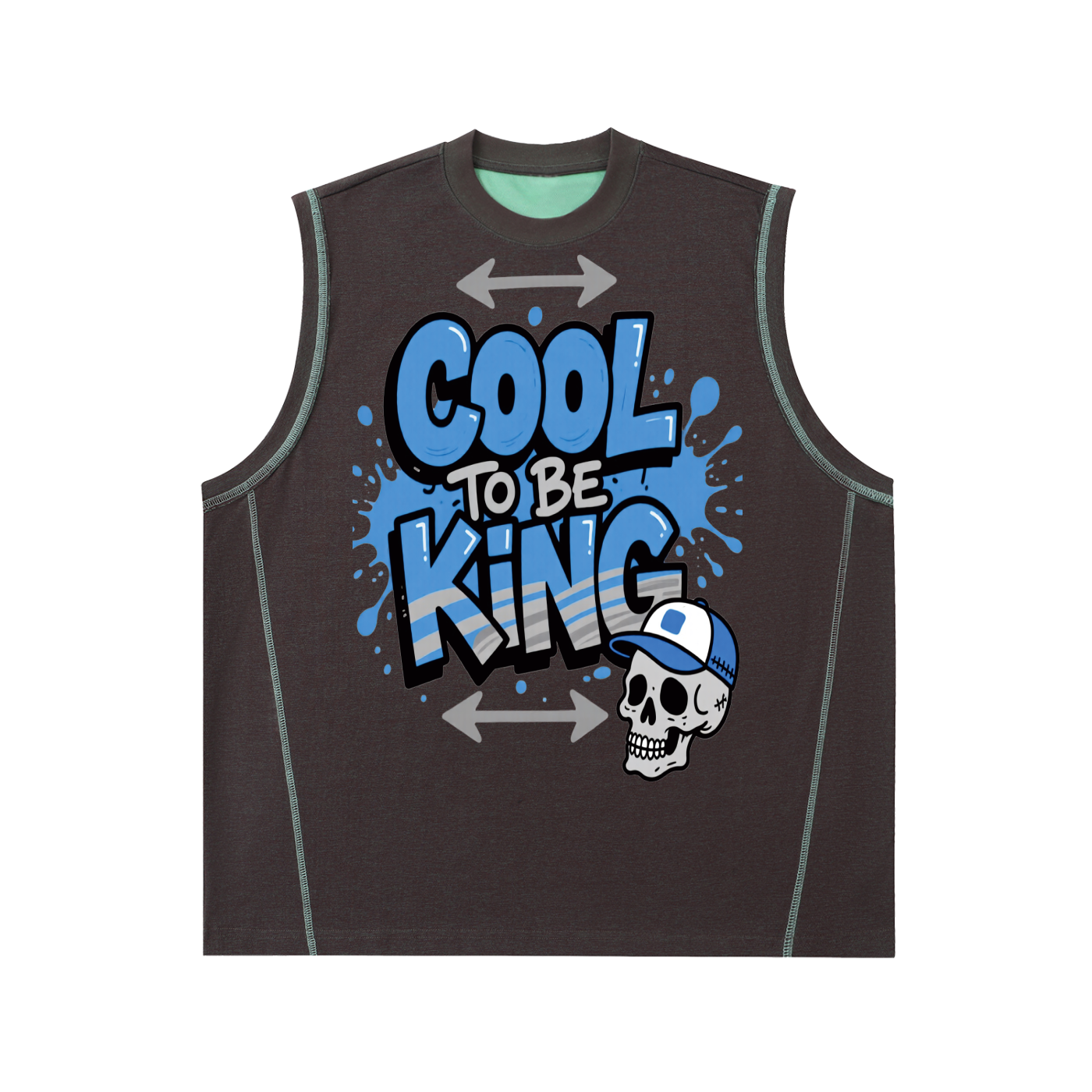 Contrast Panel Cooling Performance Tank Top