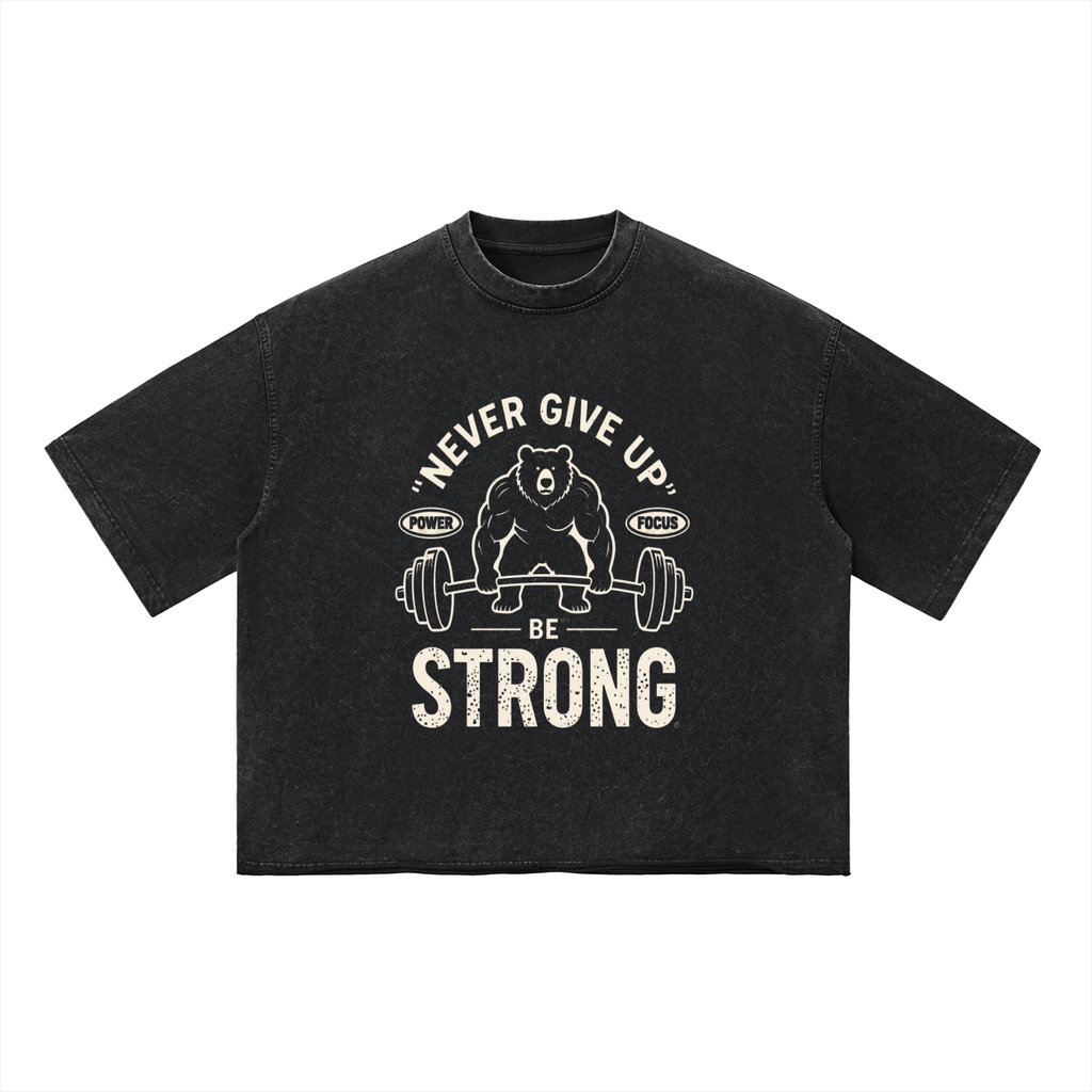 Unisex Vintage Wash Boxy T-Shirt