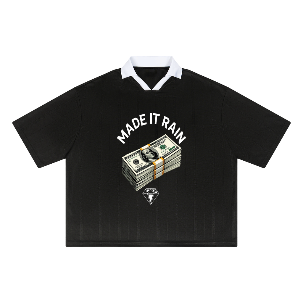 Unisex Striped Boxy Soccer Jersey