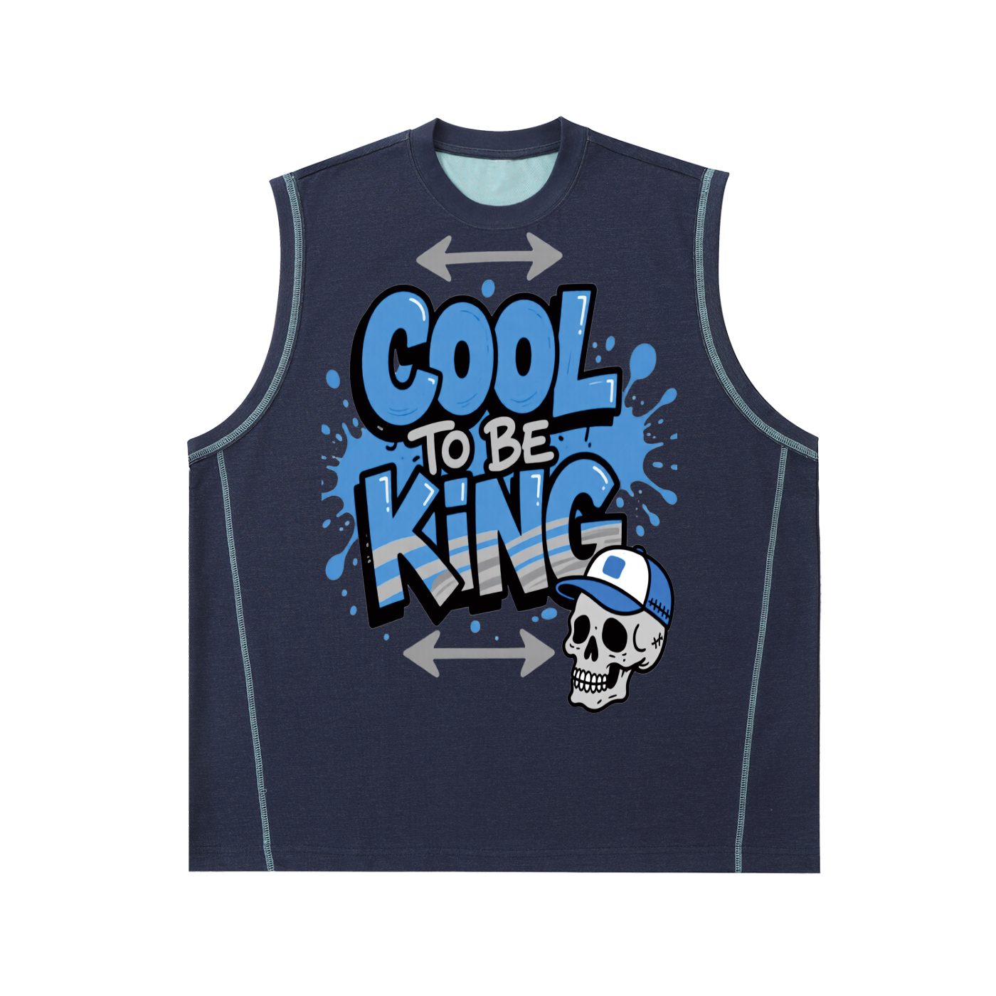 Contrast Panel Cooling Performance Tank Top